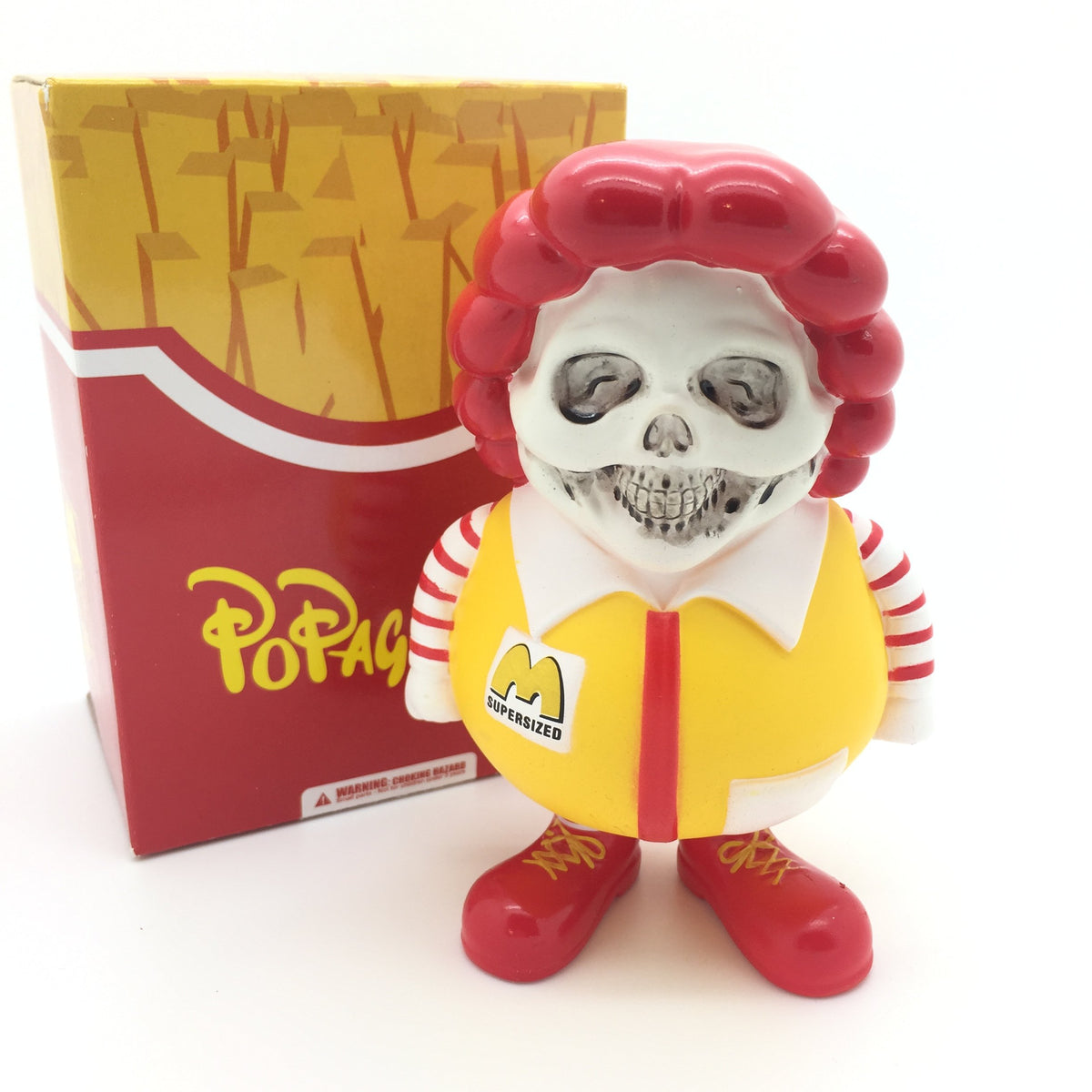 Popaganda by Ron English x Secret Base - Mc Supersized Skull Face