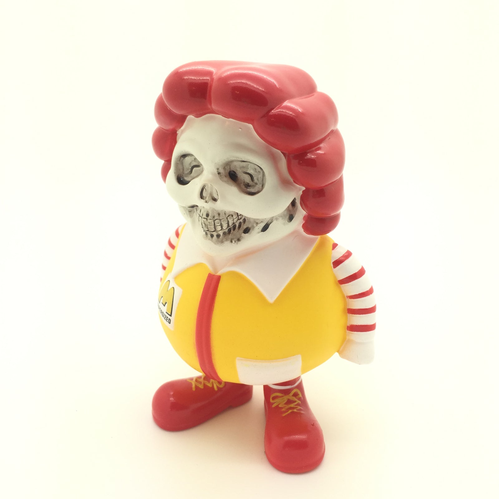 Popaganda by Ron English x Secret Base - Mc Supersized Skull Face Version