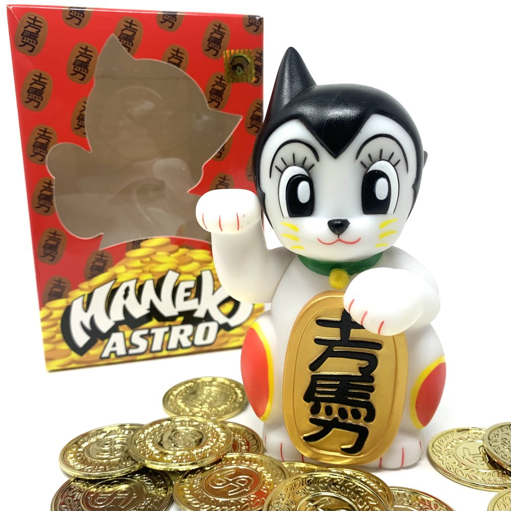 Maneki Astro Art Toy by Doomco Designs