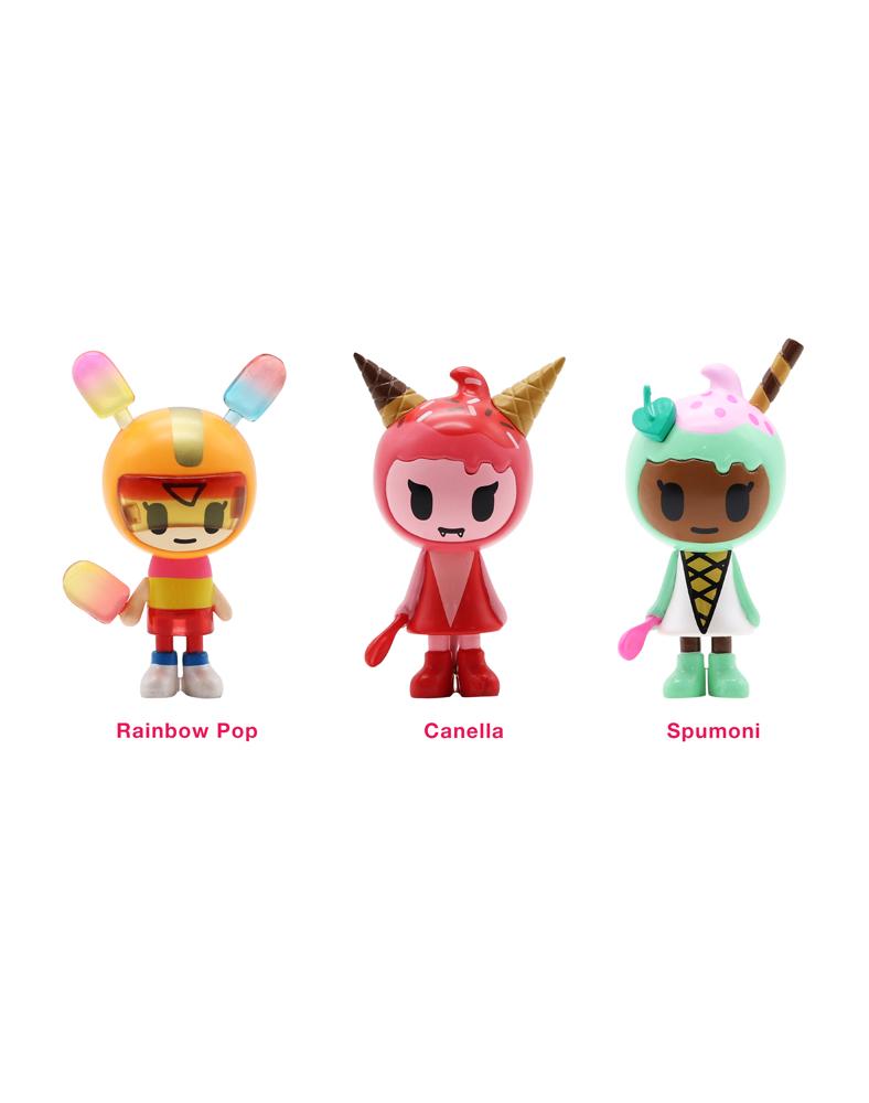 *Special Order* Ice Cream Girls 3-Pack Set by Tokidoki