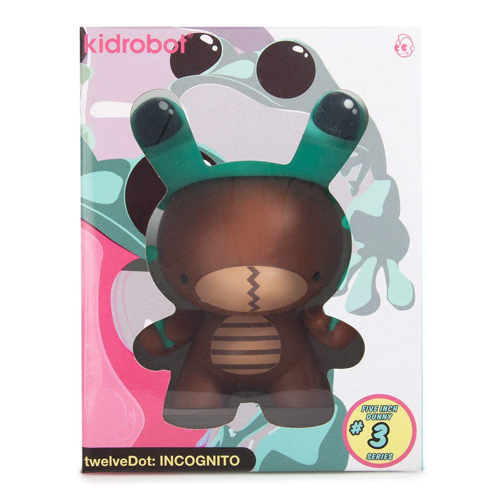 Incognito 5" Dunny By Twelve Dot x Kidrobot - Mindzai  - 8