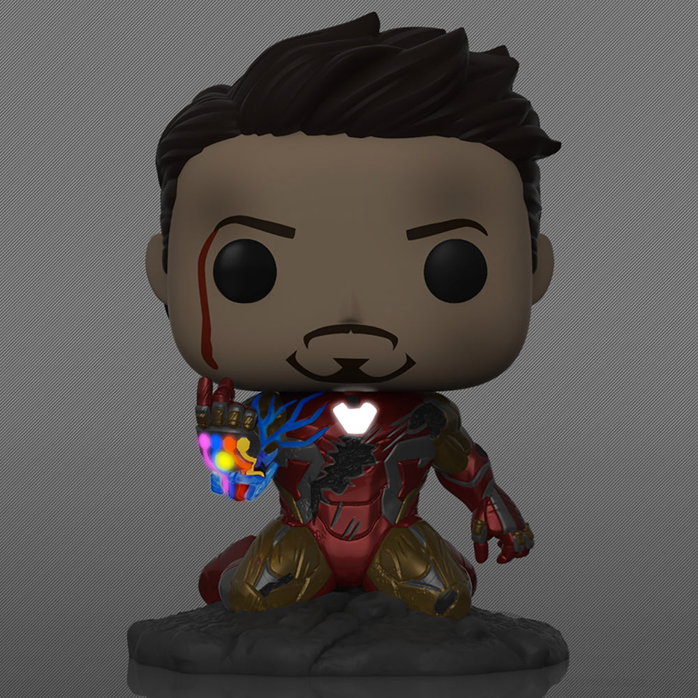 I Am Iron Man Marvel Avengers End Game GID PX Exclusive POP! by Funko