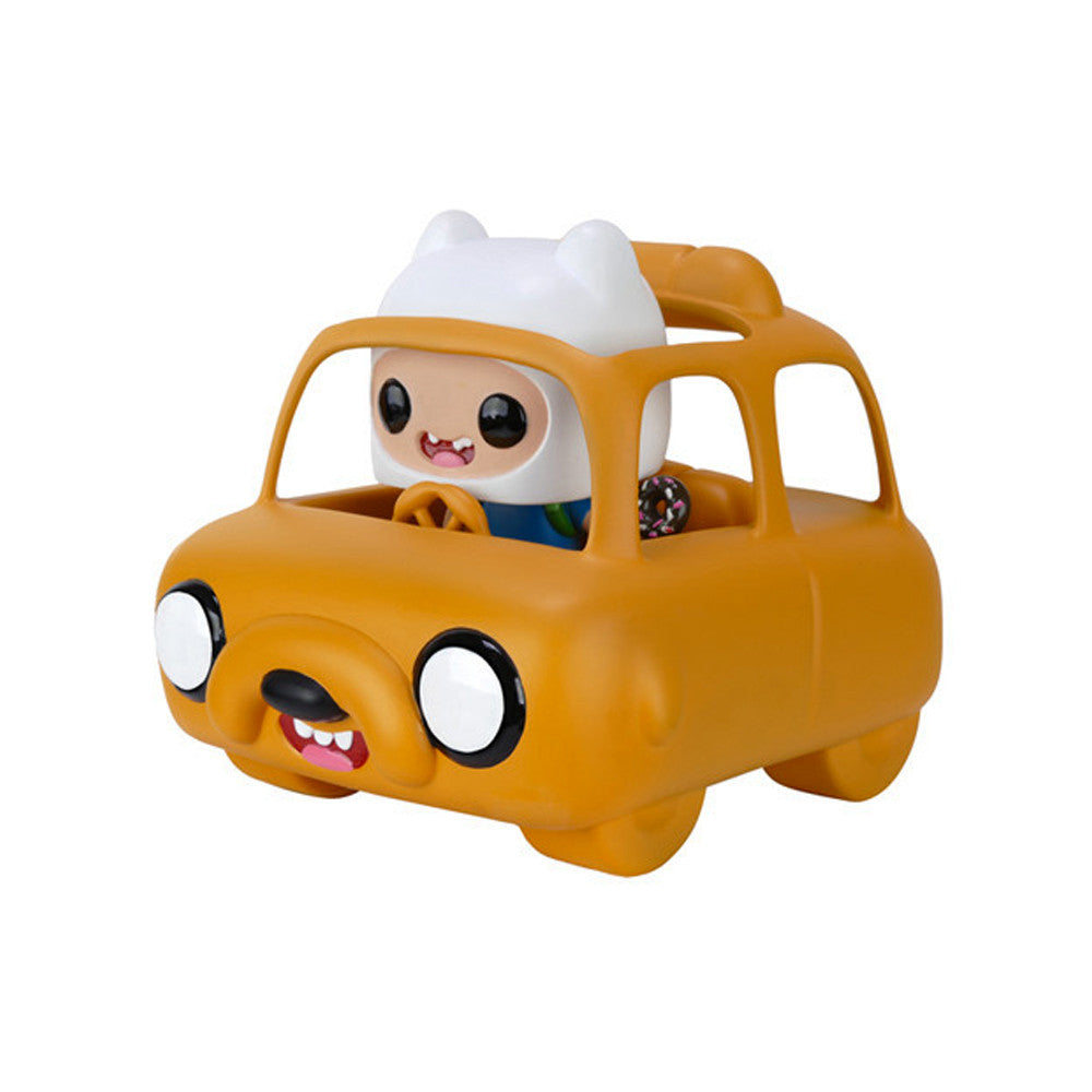 Pop Rides Adventure Time Jake Car and Finn Vinyl Figure by Funko - Mindzai 