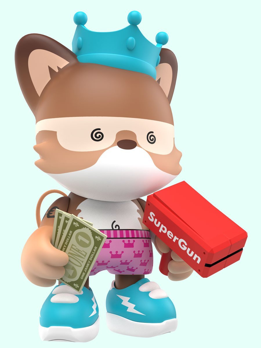 King Janky The Third Mini Figure by Superplastic