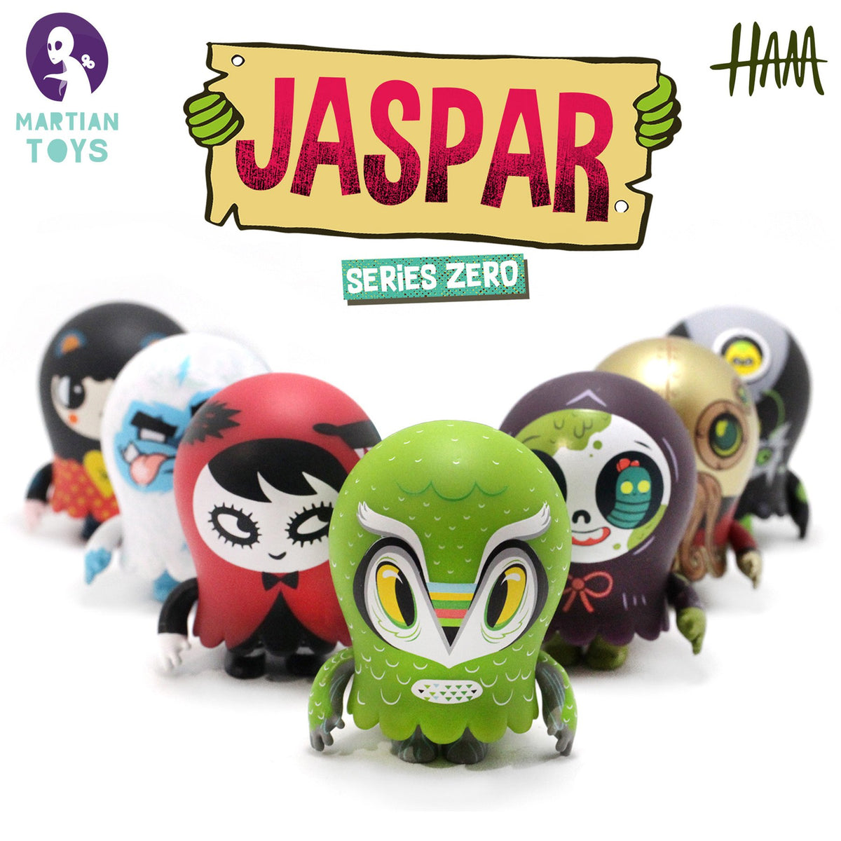 Jaspar Blind Box Series Zero by Gary Ham x Martian Toys