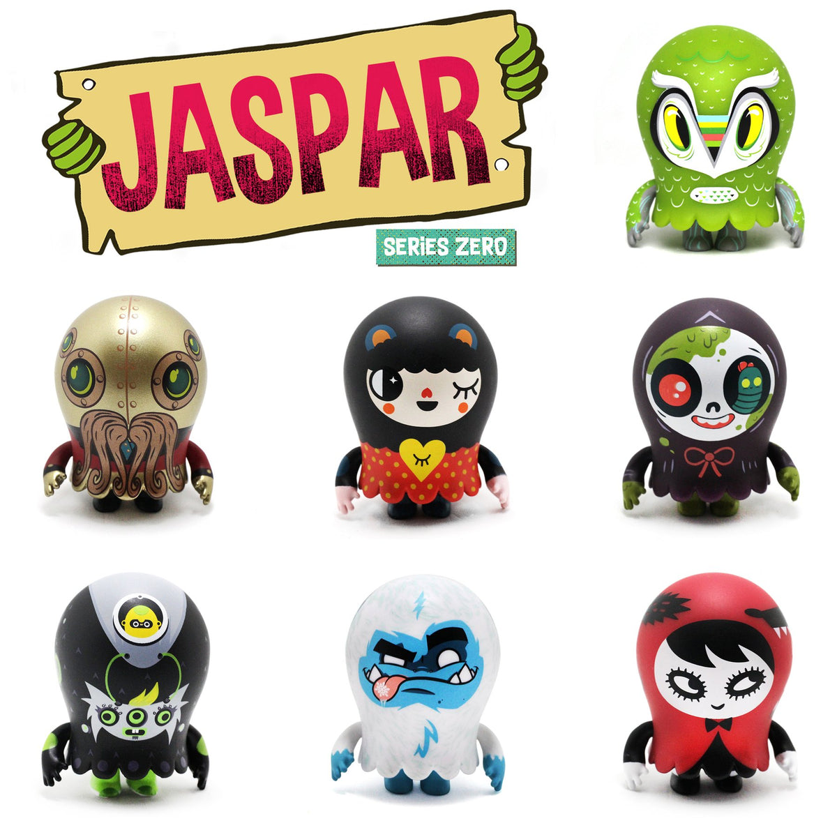 Jaspar Blind Box Series Zero by Gary Ham x Martian Toys
