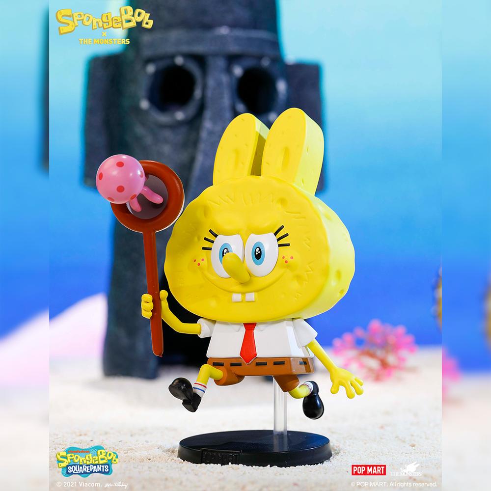 Jellyfish Catcher Labubu - The Monsters x SpongeBob POP Mart