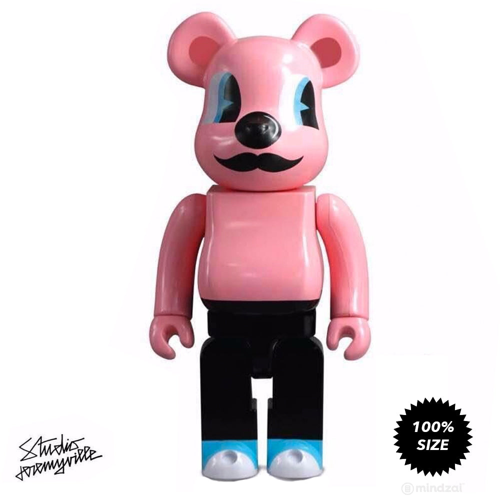 Jethro 100% Bearbrick by Jeremyville x Medicom Toy