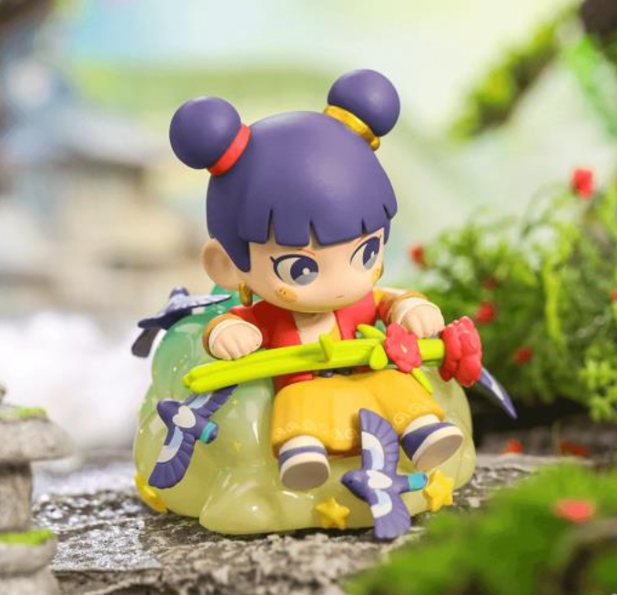 July - Nezha Seasonal Flowers  by POP MART x Fenz