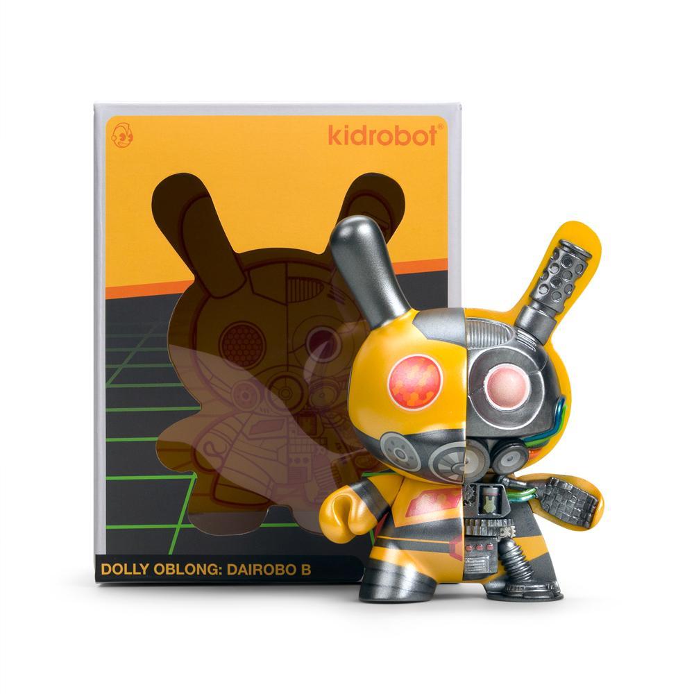 Dairobo-B Mecha Half Ray 5-Inch Dunny by Dolly Oblong x Kidrobot