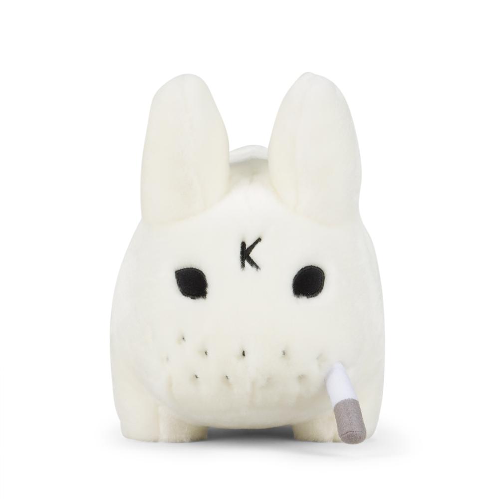 Smorkin&#39; Labbit White 14&quot; Plush by Kidrobot x Frank Kozik