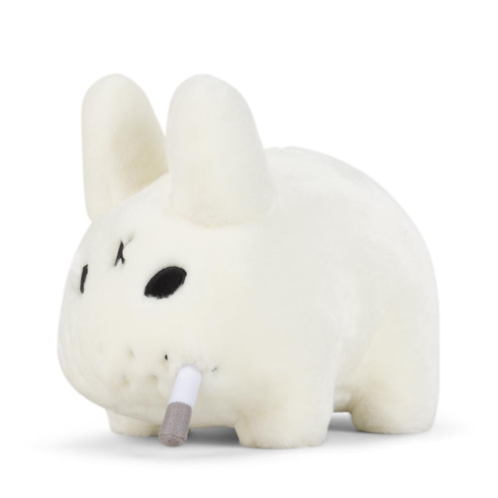 Smorkin' Labbit White 14" Plush by Kidrobot x Frank Kozik