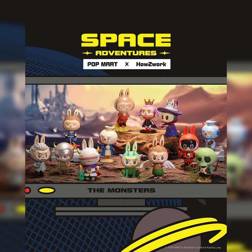 The Monsters Space Adventures Blind Box Series by Kasing Lung x POP MART
