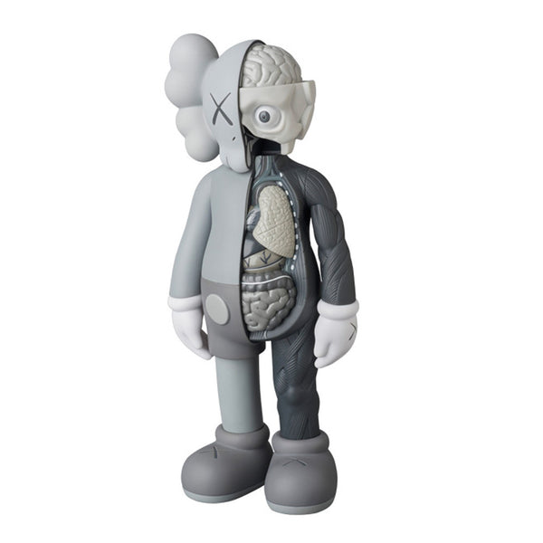 Kaws Companion Grey Mono Flayed Open Edition 2016 - Mindzai Toy Shop