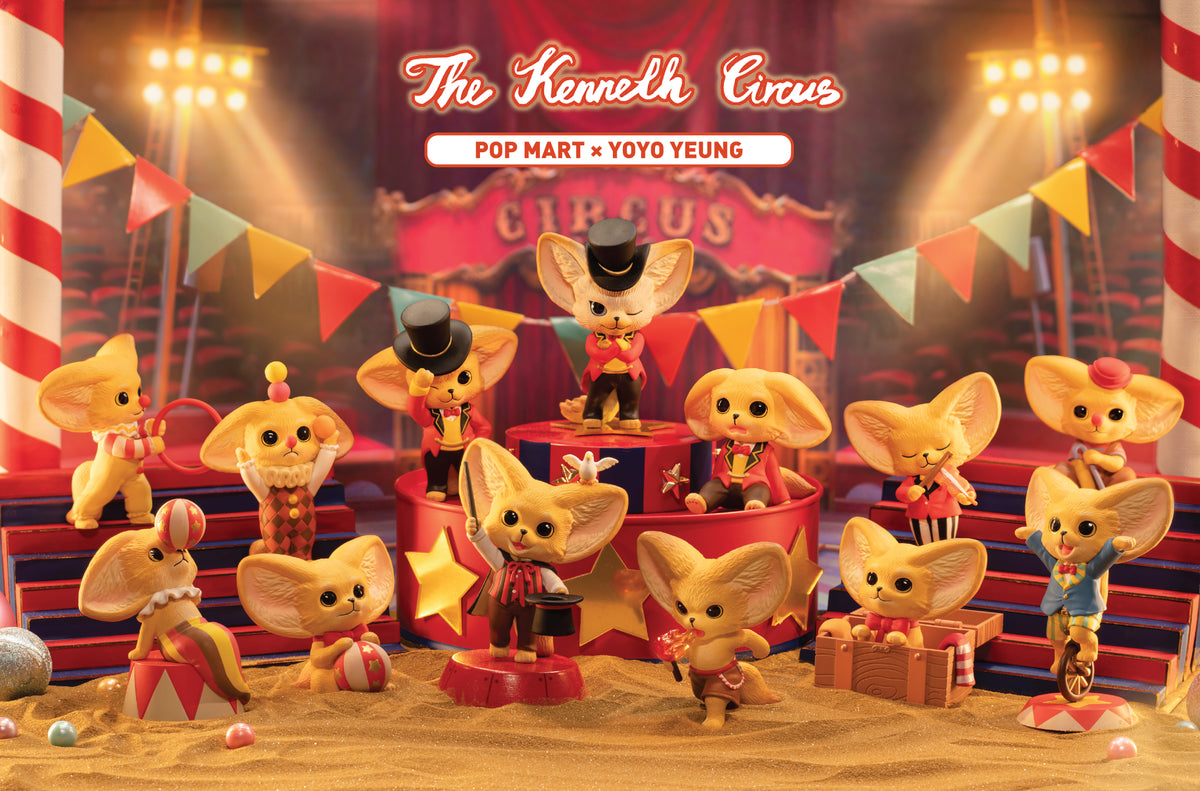 Kenneth Circus Blind Box Series by Yoyo Yeung x POP MART