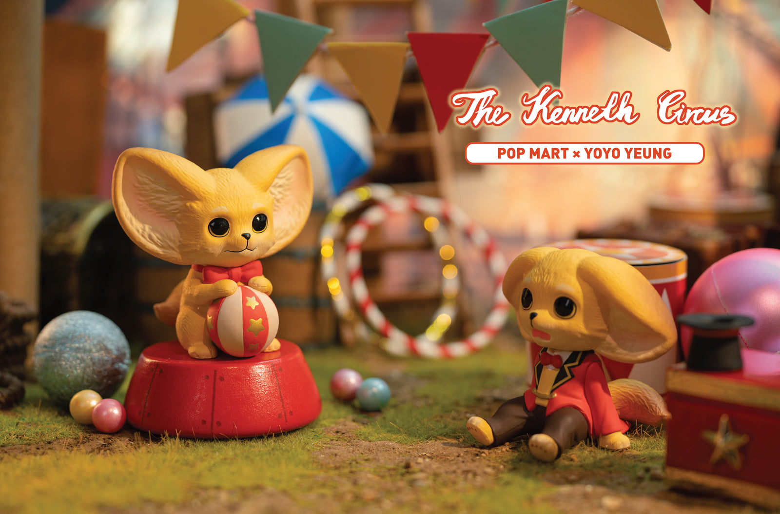 Kenneth Circus Blind Box Series by Yoyo Yeung x POP MART