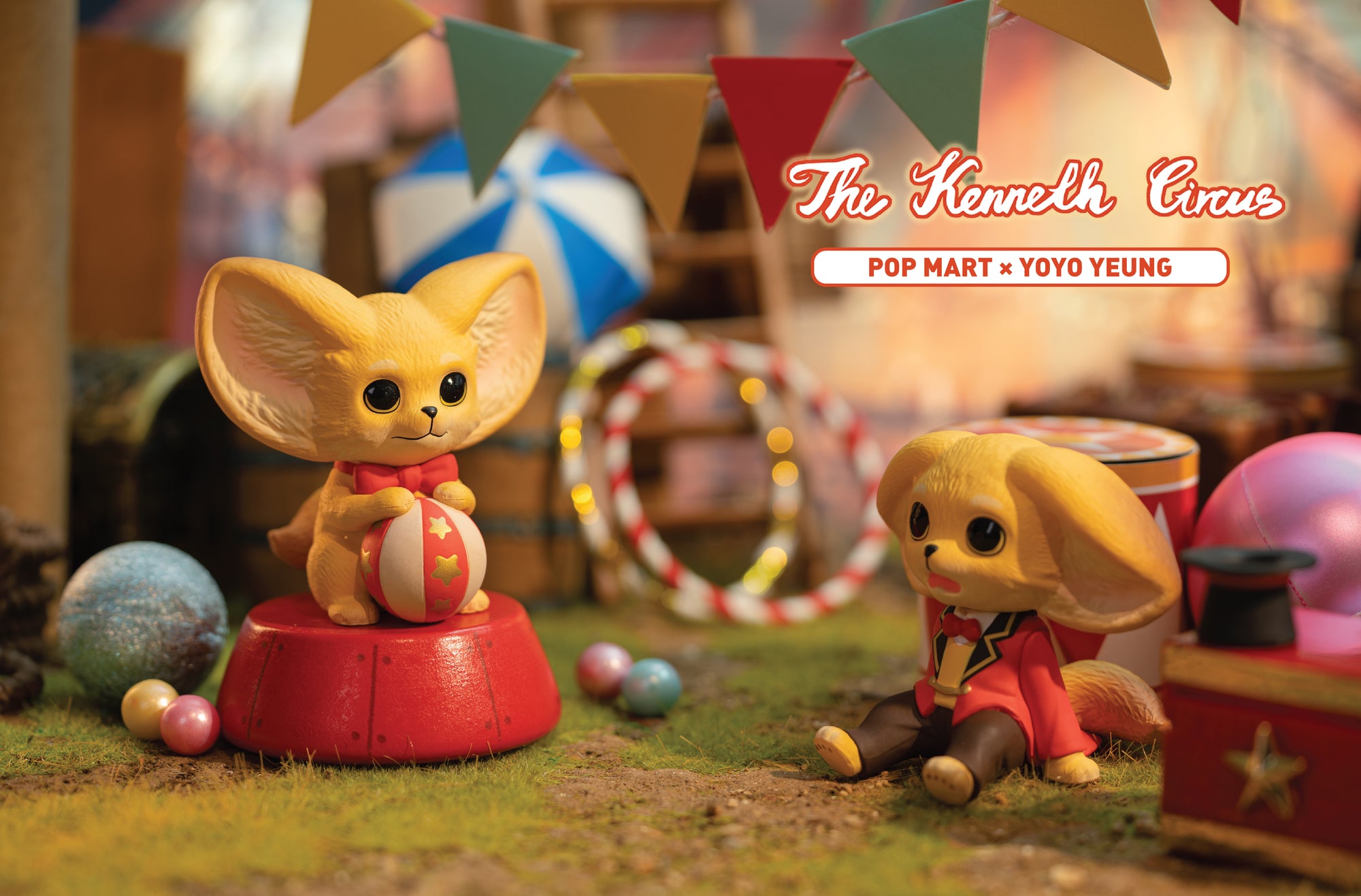 Kenneth Circus Blind Box Series by Yoyo Yeung x POP MART