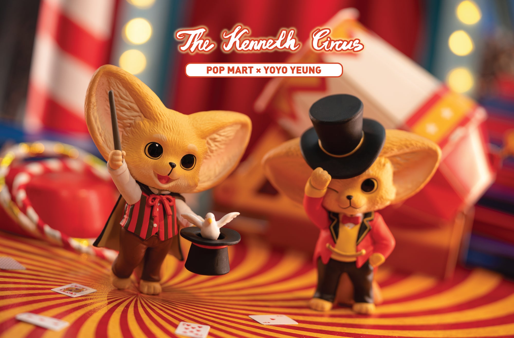 Kenneth Circus Blind Box Series by Yoyo Yeung x POP MART