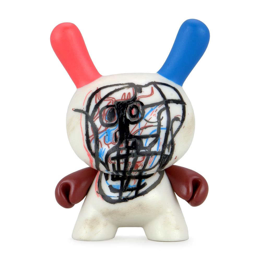 Jean-Michel Basquiat Faces Dunny Mini Series 2 by Kidrobot