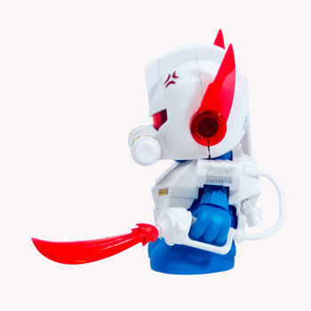 Bot Mini Dam Gun White by Kidrobot - Mindzai  - 2