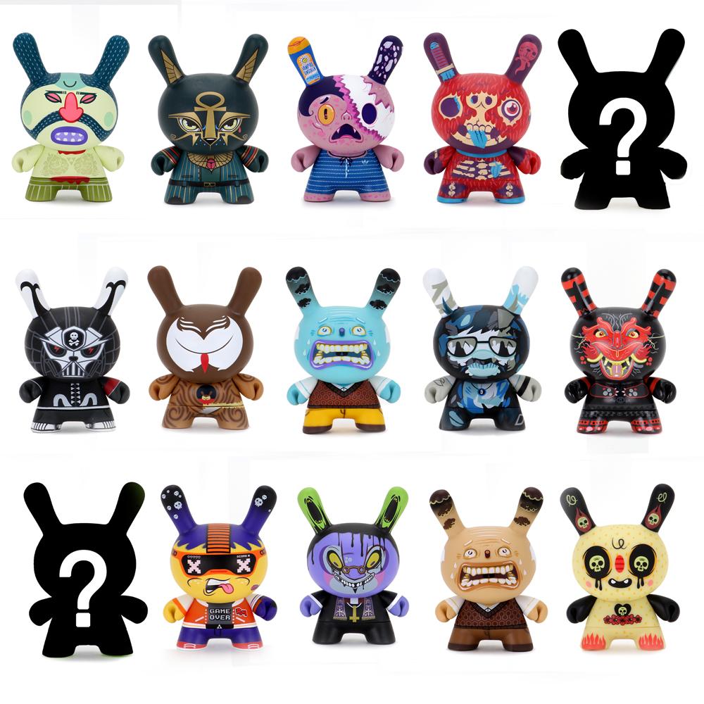 Exquisite Corpse Dunny Series by Red Mutuca Studios x Kidrobot