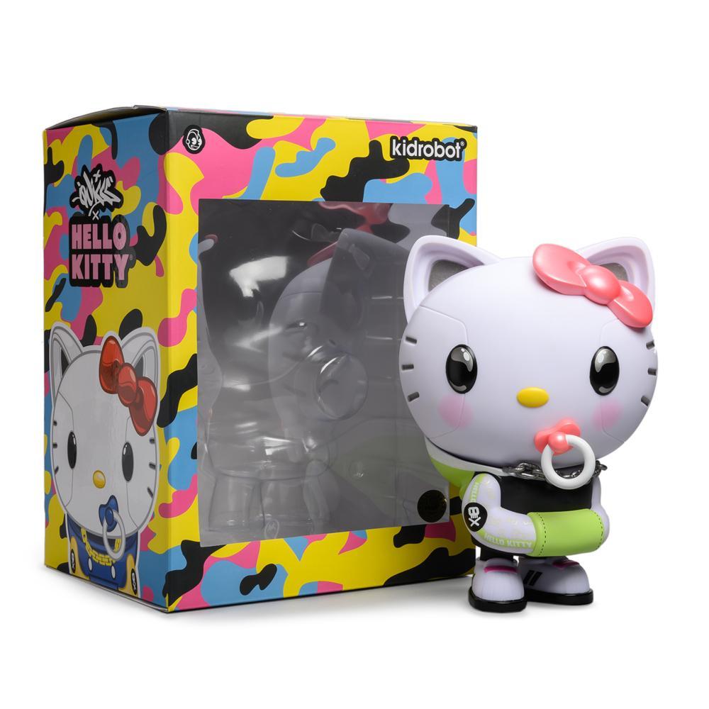 Hello Kitty 8-Inch Art Toy Figure by Quiccs x Kidrobot - Neon POP Edition