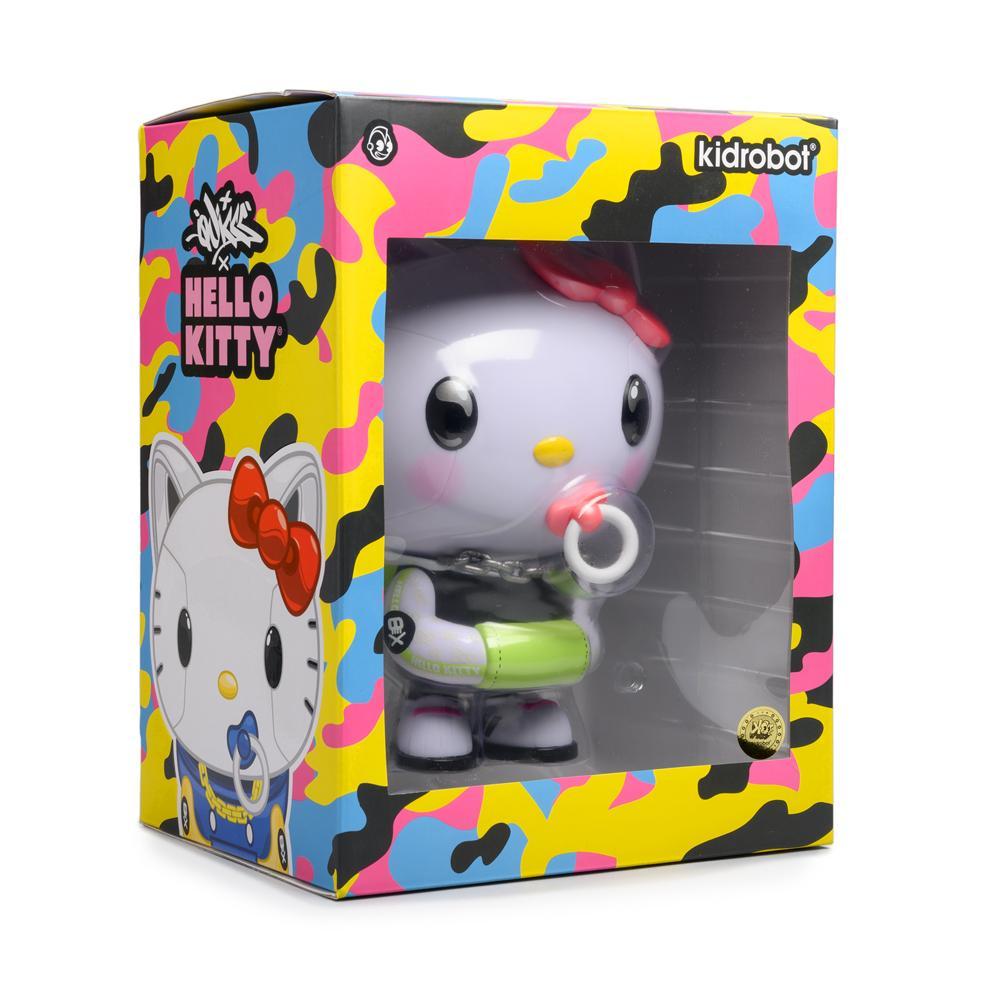 Hello Kitty 8-Inch Art Toy Figure by Quiccs x Kidrobot - Neon POP Edition