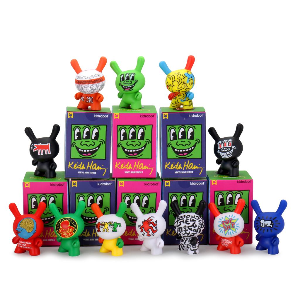 Keith Haring Dunny Mini Series by Kidrobot