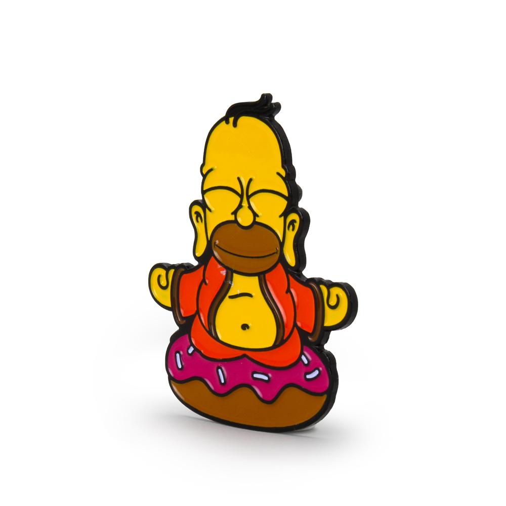 Homer Buddha Enamel Pin by Kidrobot