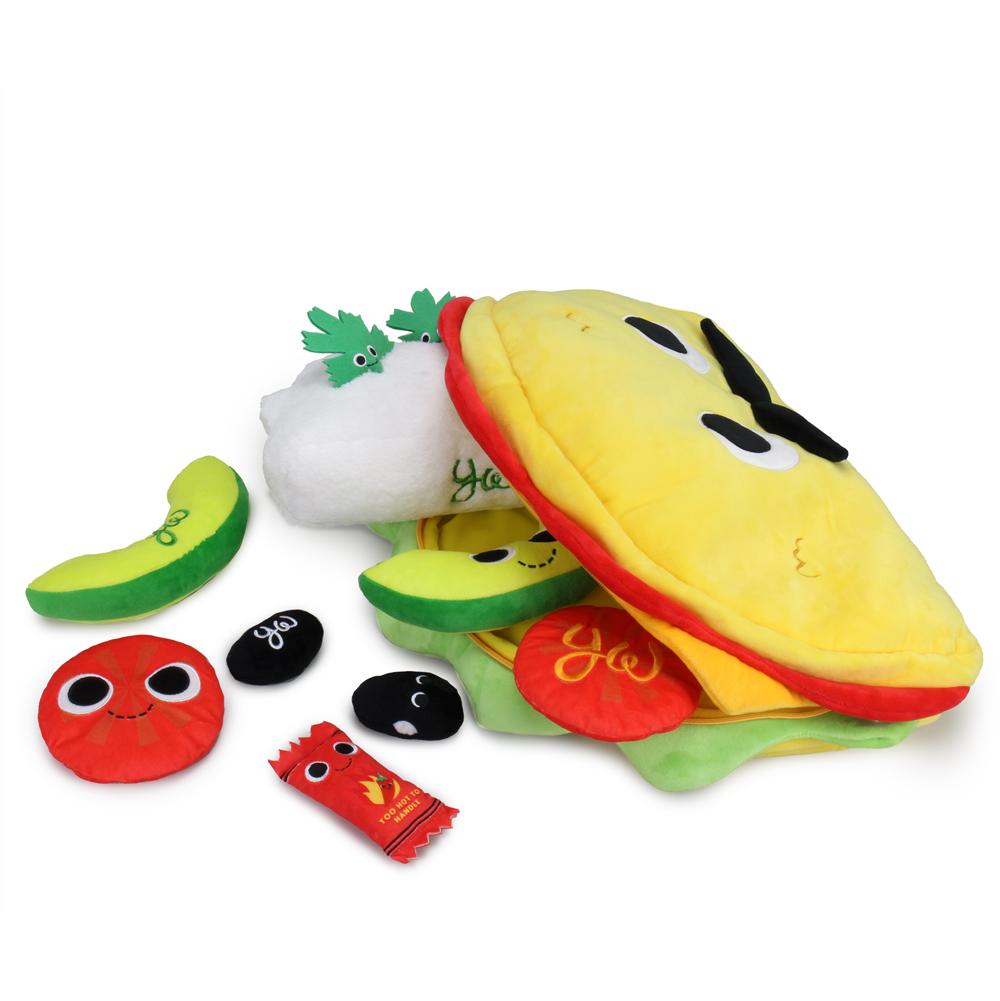 Yummy World XL Victorio Veggie Taco Plush Set by Kidrobot