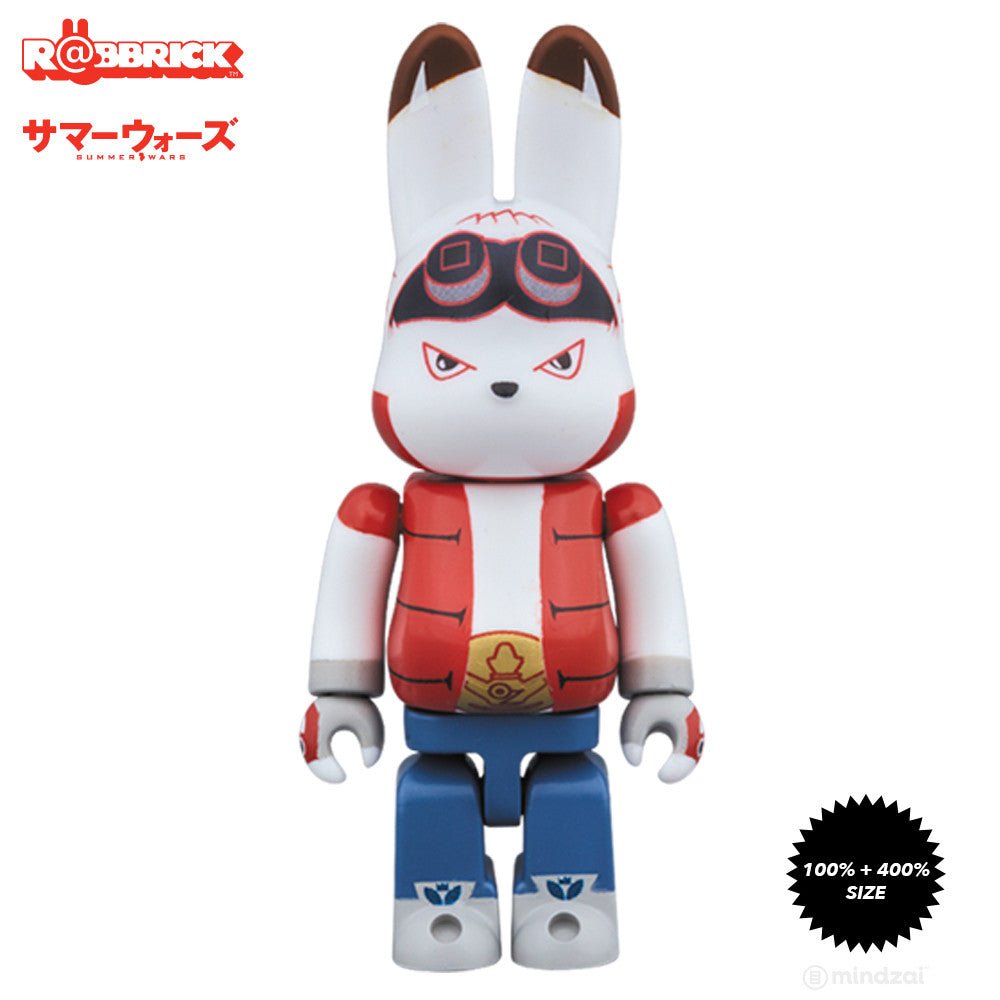 King Kazuma Summer Wars 100% and 400% Rabbrick Set - Pre-order