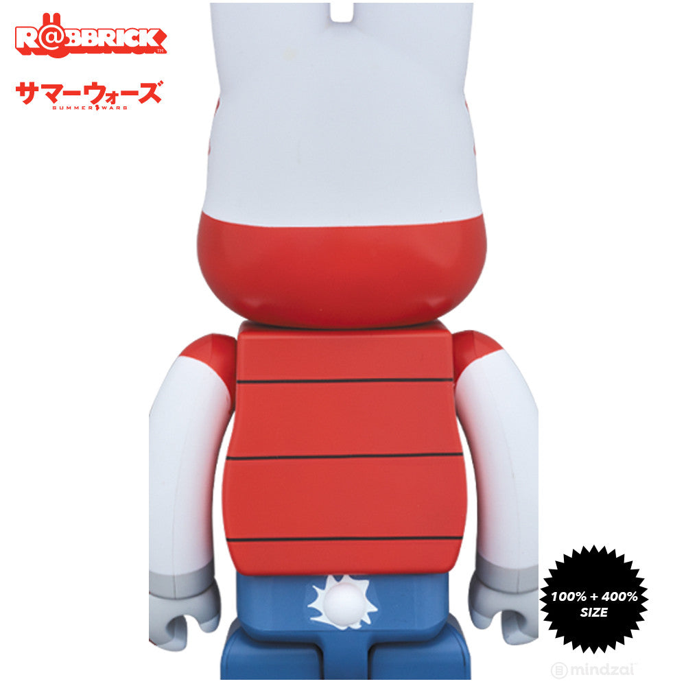 King Kazuma Summer Wars 100% and 400% Rabbrick Set - Pre-order