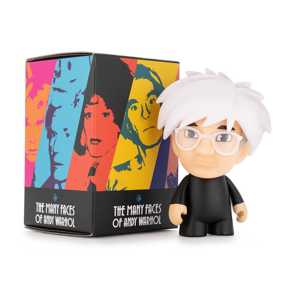 Many Faces Of Andy Warhol Vinyl Mini Series by Kidrobot