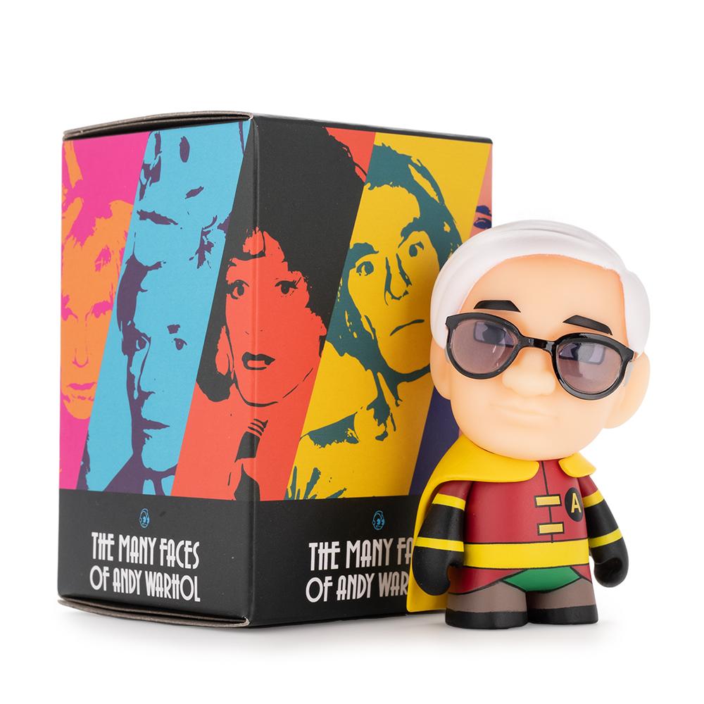 Many Faces Of Andy Warhol Vinyl Mini Series by Kidrobot