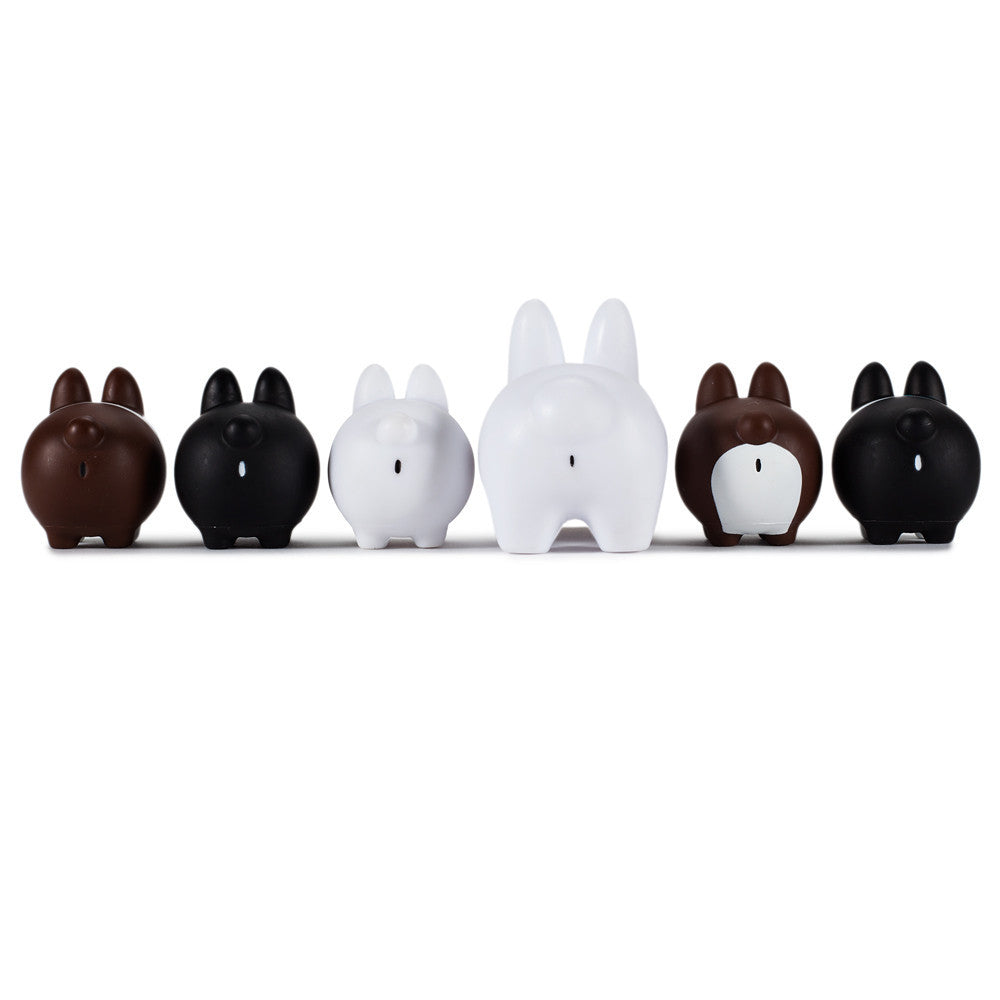 2.5" Vinyl Labbit with Five 1.5" Littons by Kozik x Kidrobot - Mindzai  - 1