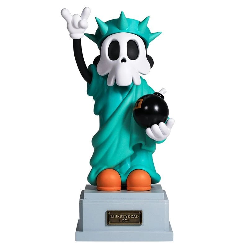 Liberty Dead Art Toy Figure by LTNC Studio