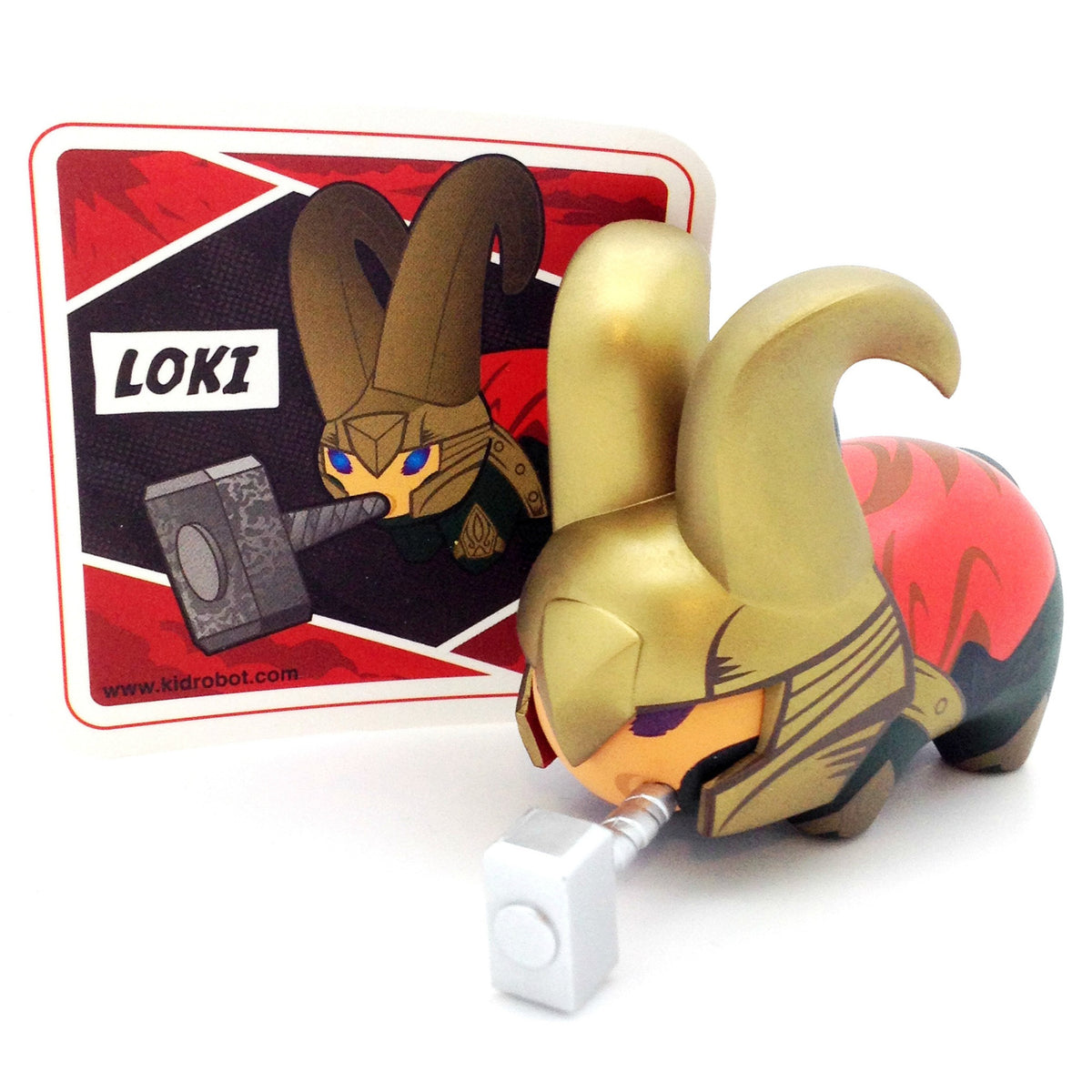Marvel Labbit Series 1 - Loki Labbit - Mindzai  - 3