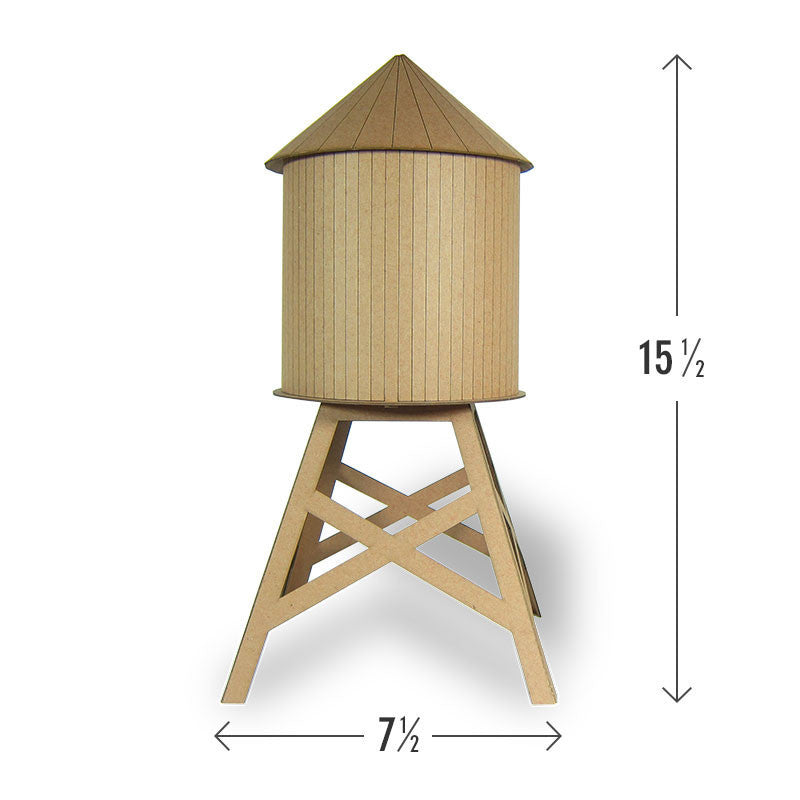 Boundless Brooklyn Model Water Tower Kit: The Mega - Mindzai  - 1
