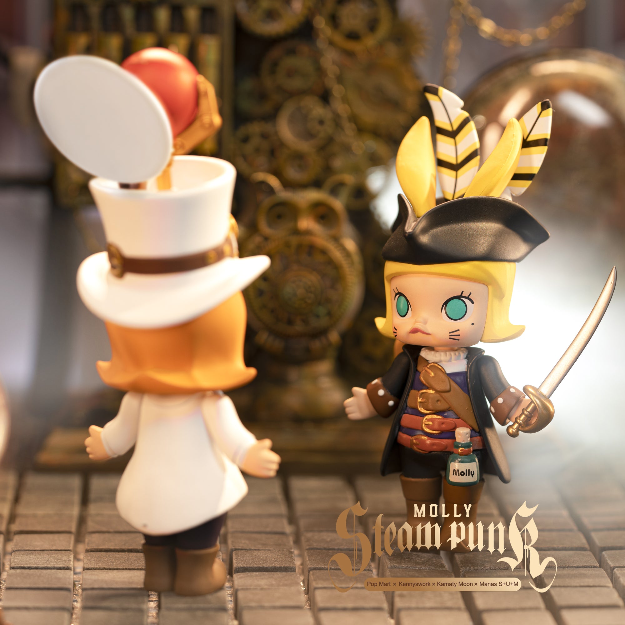 Molly Steampunk Blind Box Series by Kennyswork x POP MART