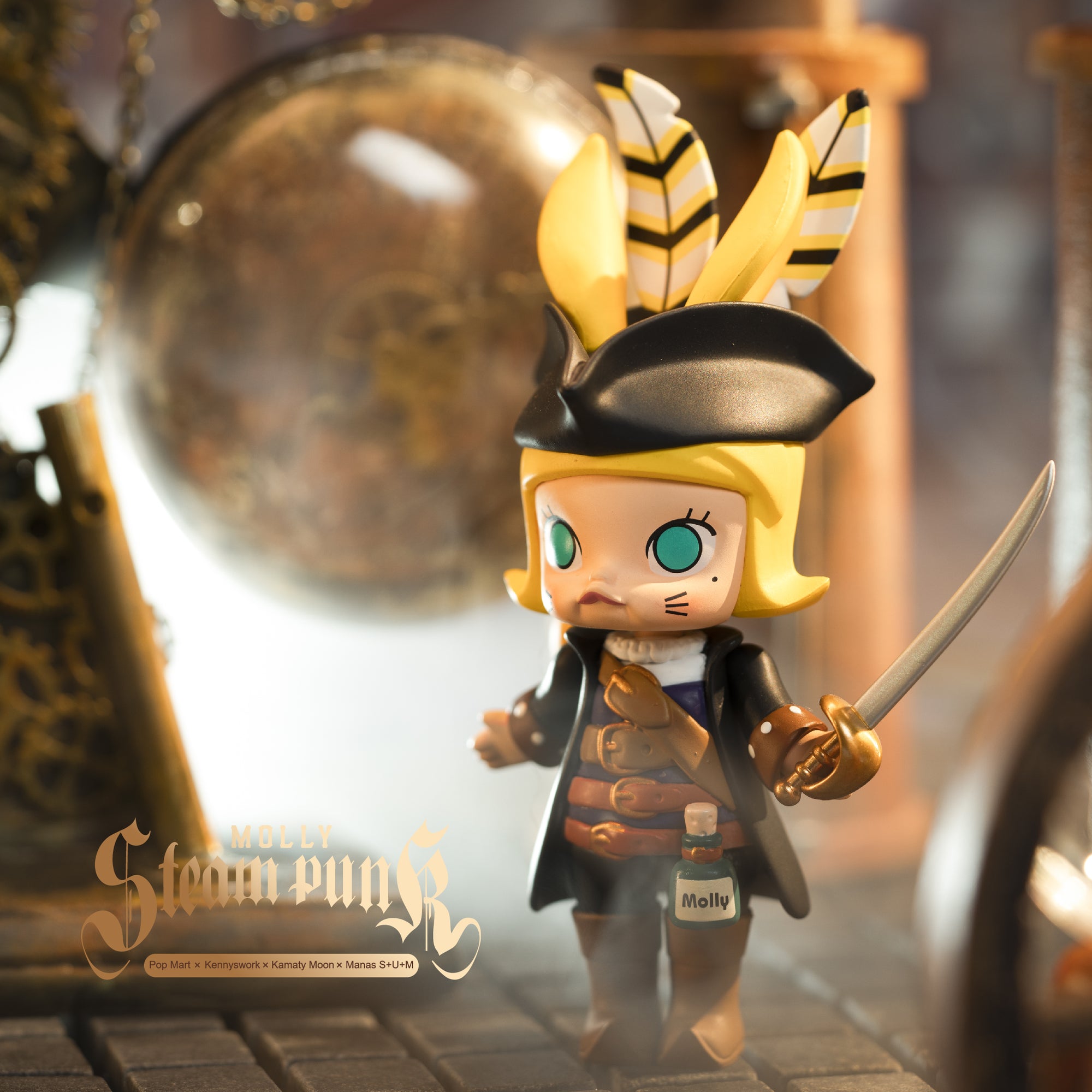 Molly Steampunk Blind Box Series by Kennyswork x POP MART