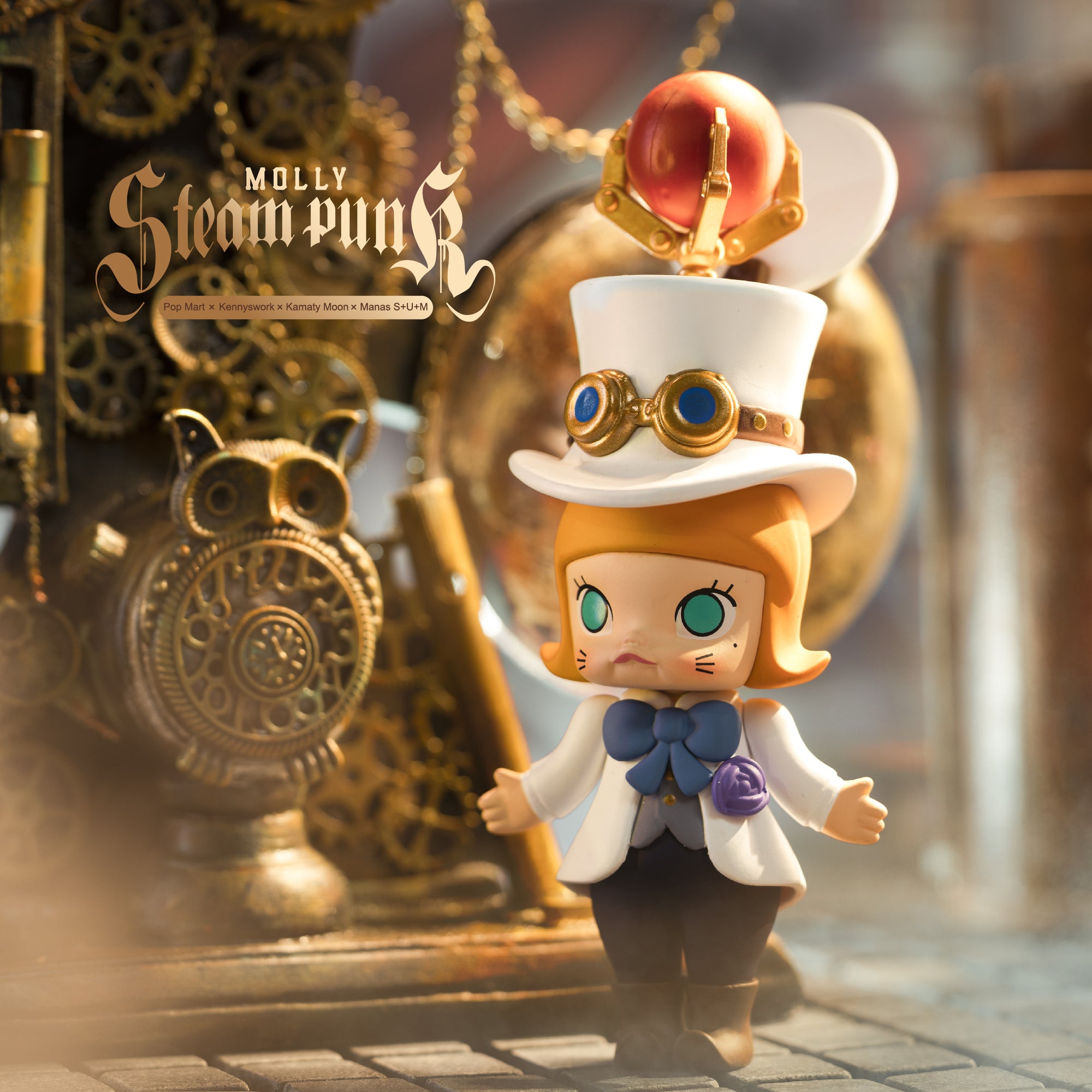 Molly Steampunk Blind Box Series by Kennyswork x POP MART