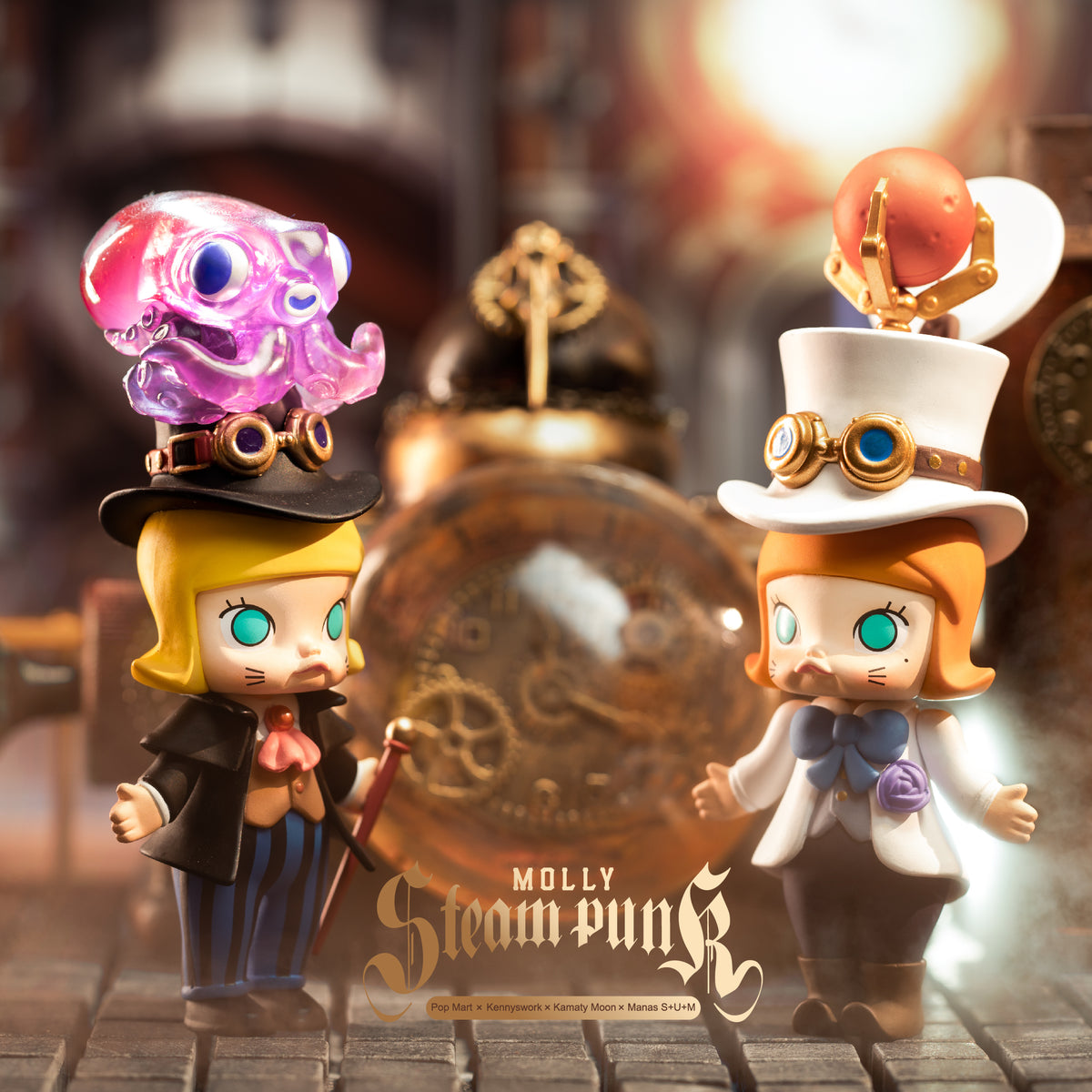 Molly Steampunk Blind Box Series by Kennyswork x POP MART