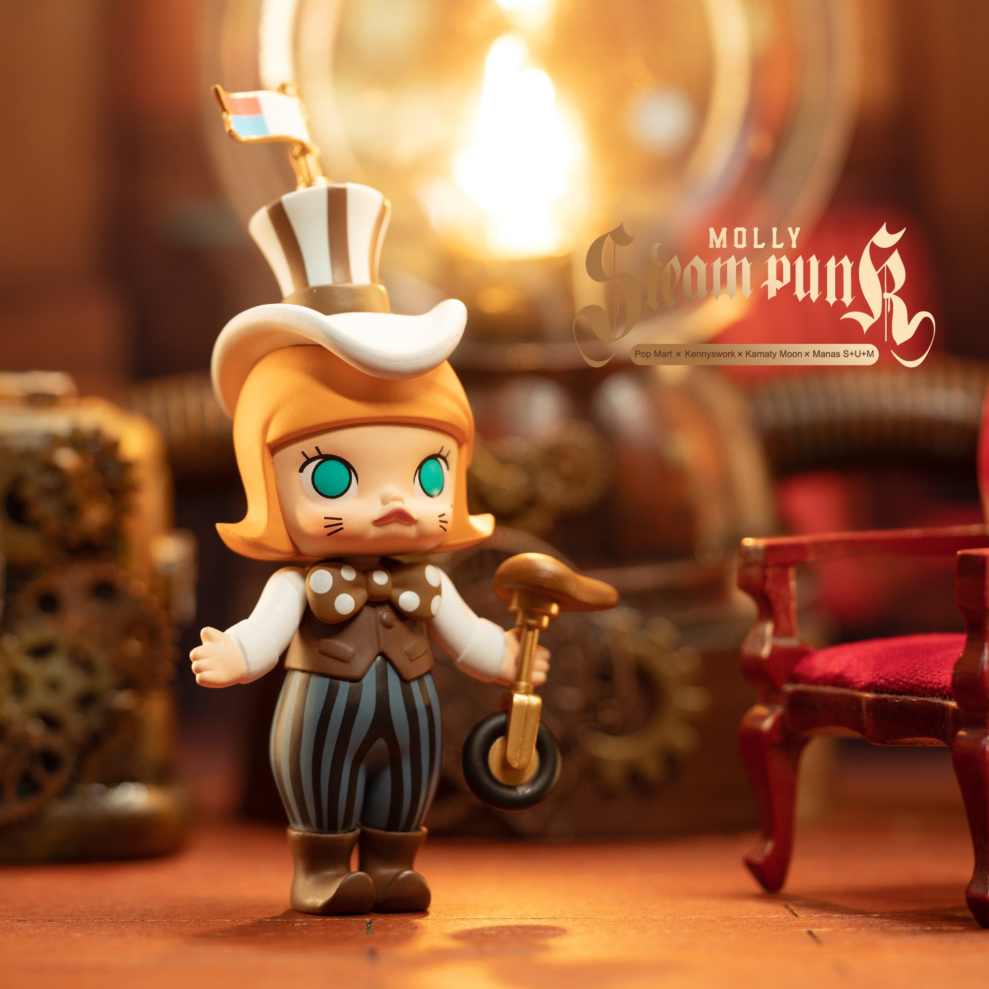 Molly Steampunk Blind Box Series by Kennyswork x POP MART