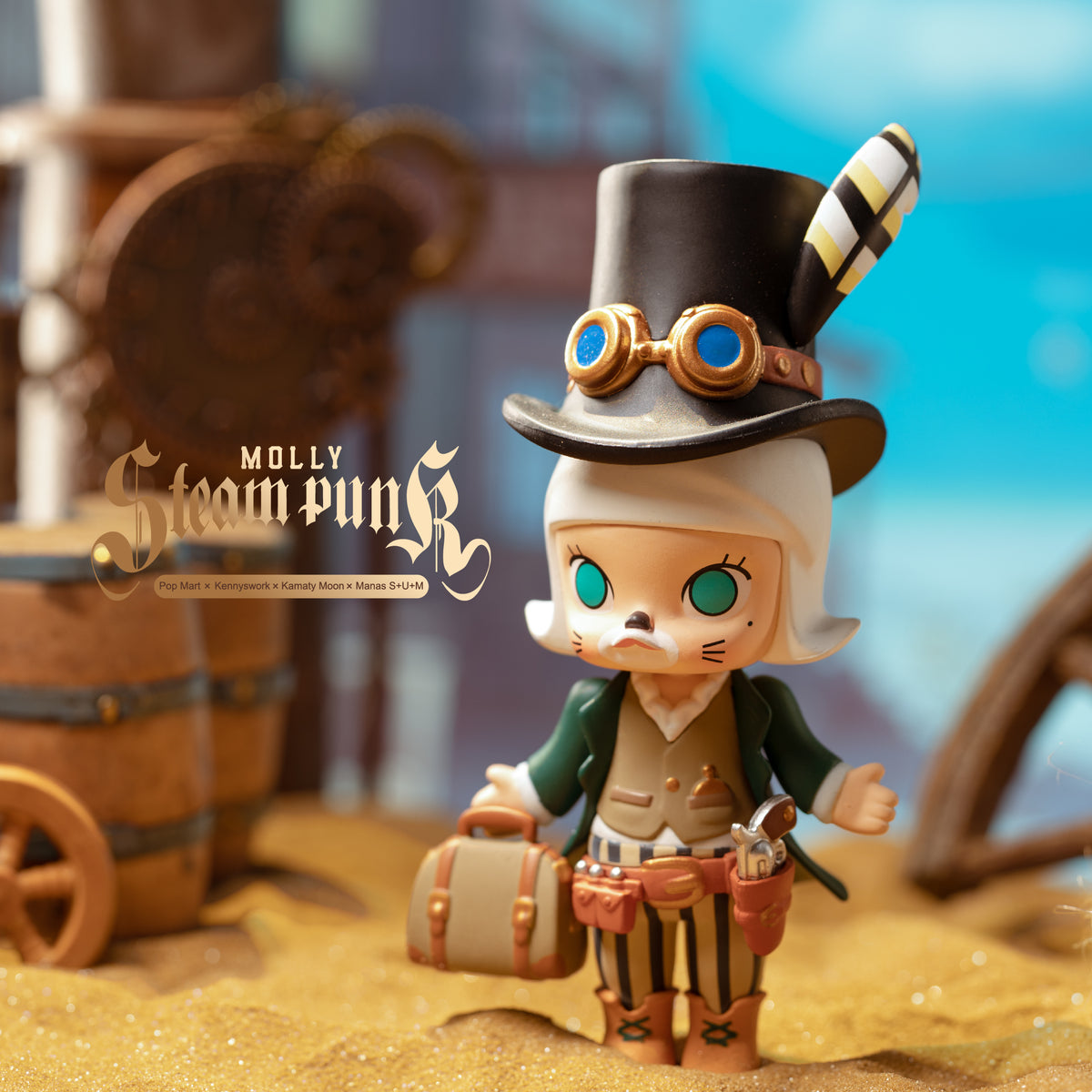 Molly Steampunk Blind Box Series by Kennyswork x POP MART