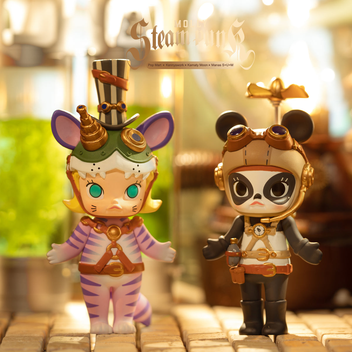 Molly Steampunk Blind Box Series by Kennyswork x POP MART