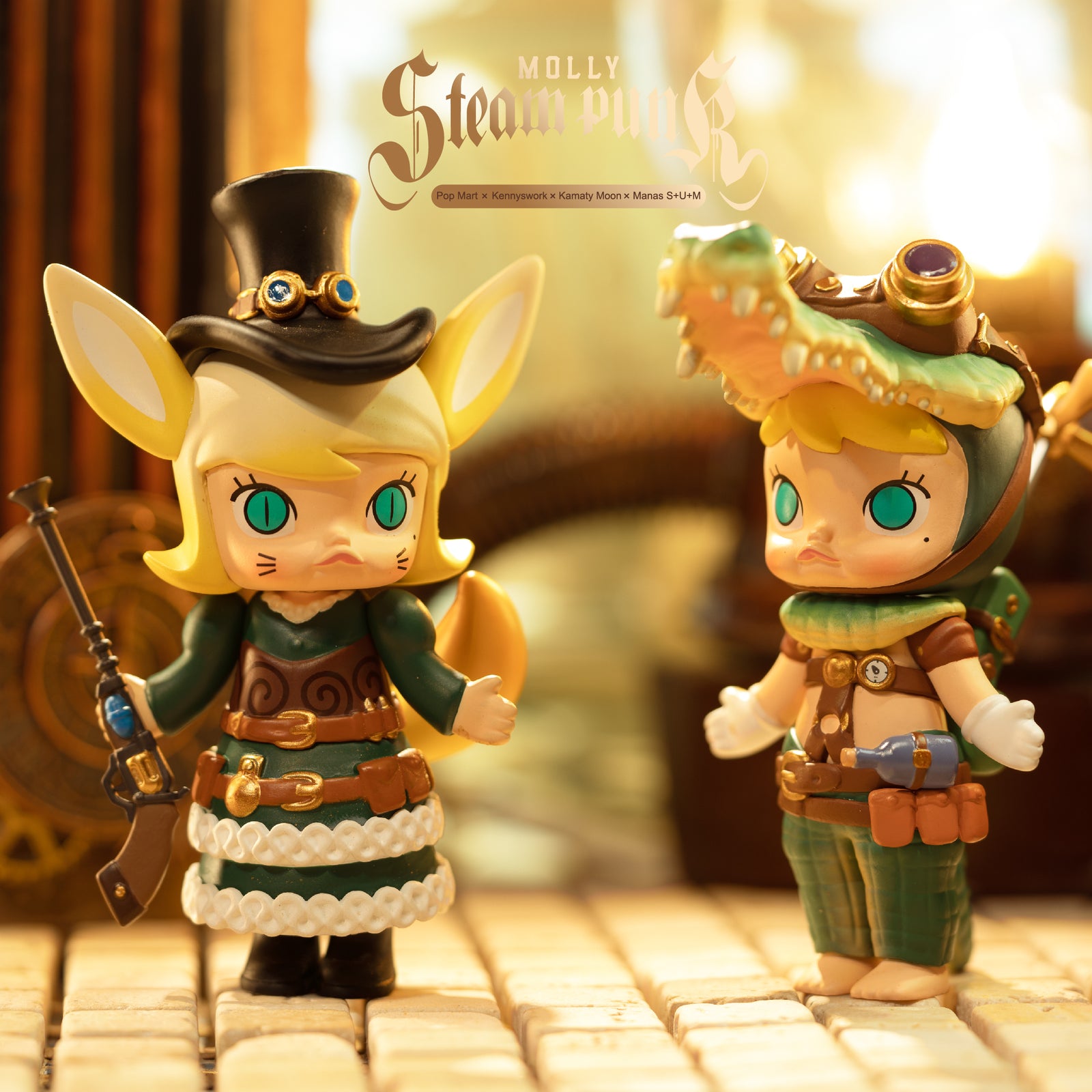 Molly Steampunk Blind Box Series by Kennyswork x POP MART