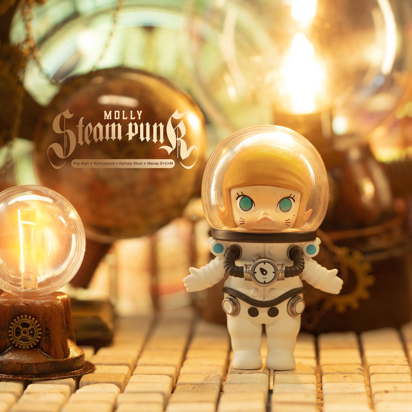 Molly Steampunk Blind Box Series by Kennyswork x POP MART