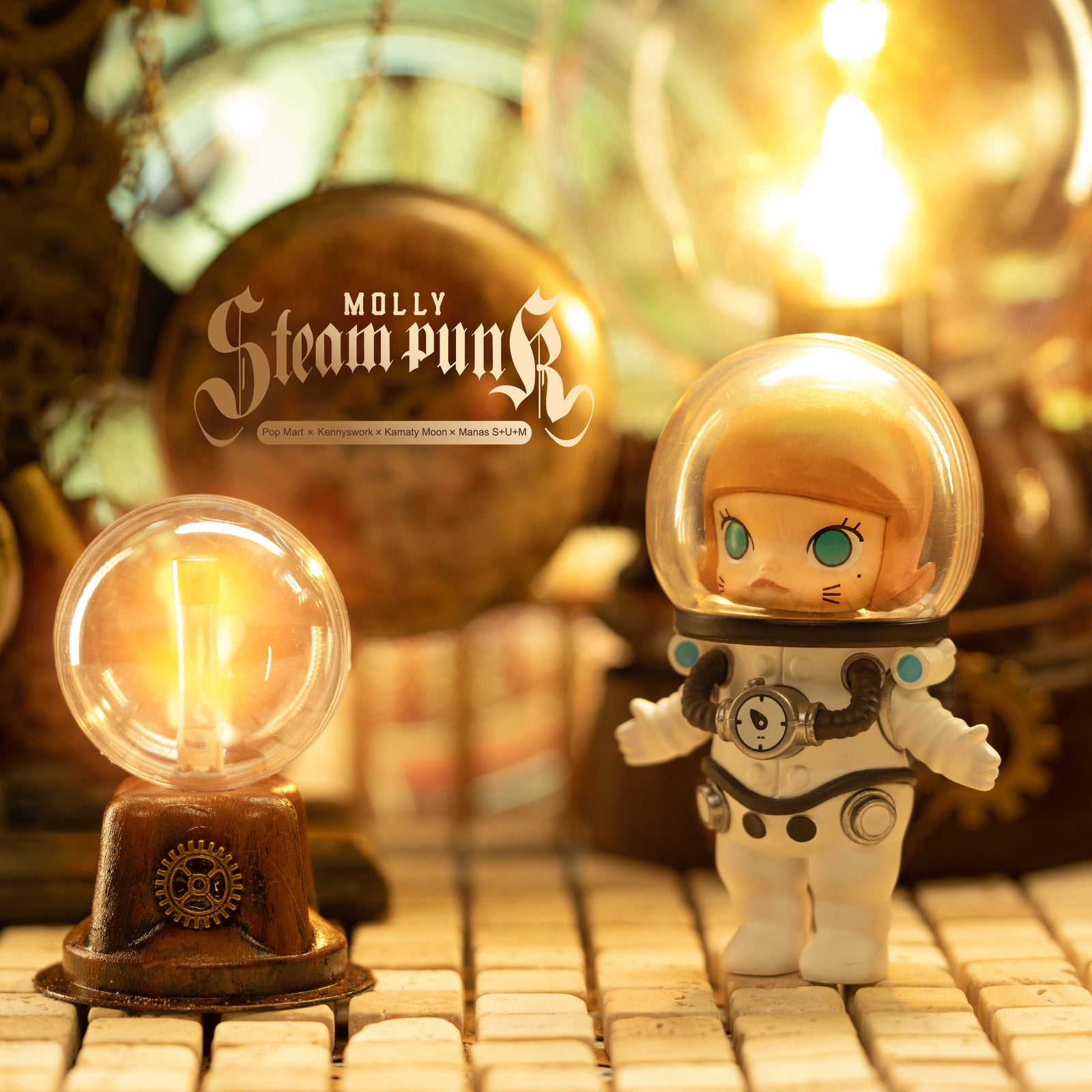 Molly Steampunk Blind Box Series by Kennyswork x POP MART