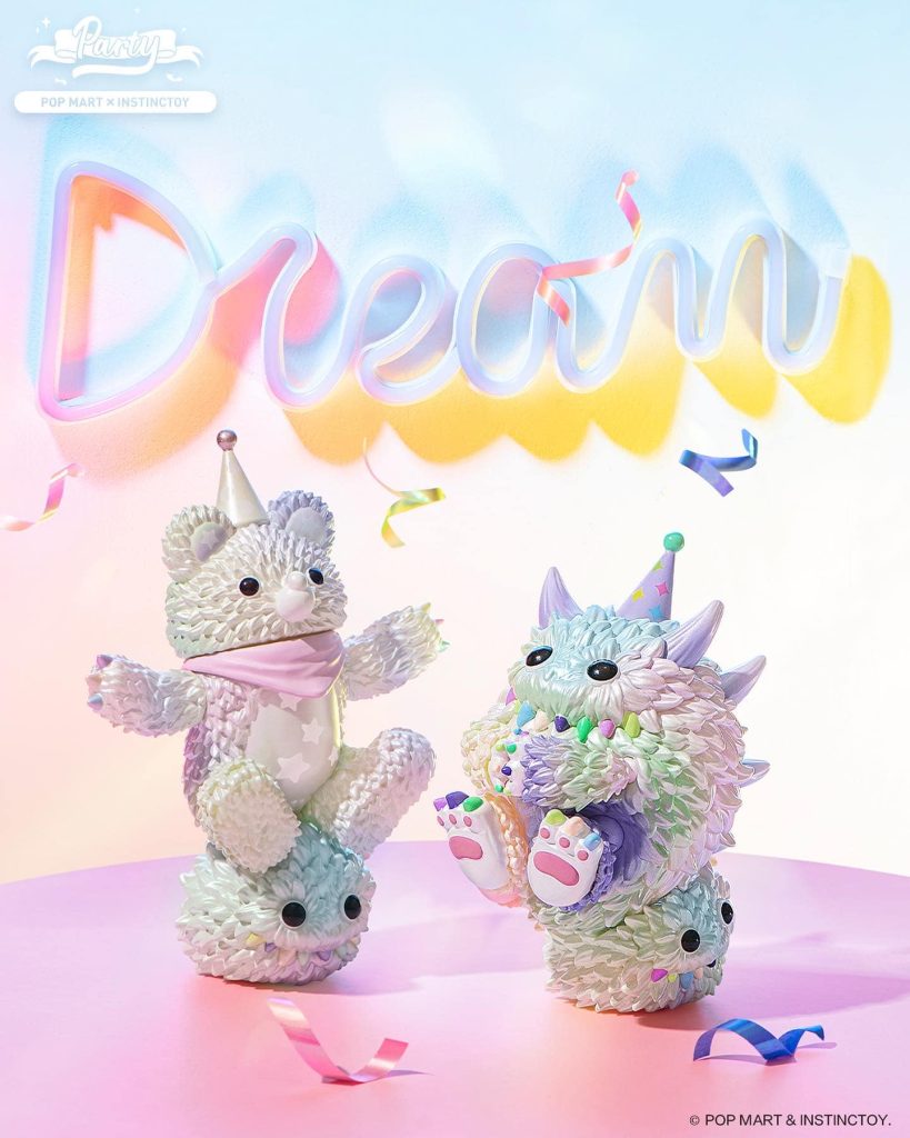 Muckey Dreamy Life Party Figure Set by Instinctoy x POP MART