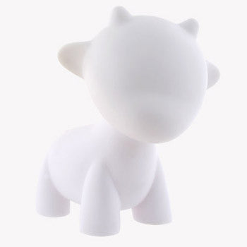 DIY Mini Raffy 4" White Edition by kidrobot - Mindzai  - 4